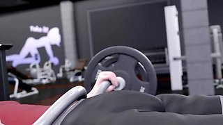 Nagatoro's Gym Adventure in 3D