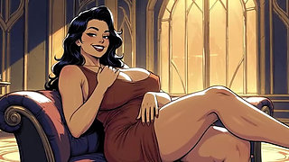 Ai Incredible Classy Cartoon Ladies