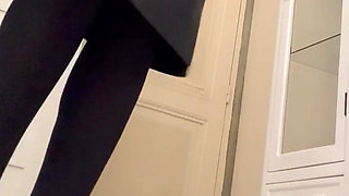 Green Dress Striptease