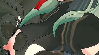 Genhin Impact - Xianyun Craves Big Black Cock After Getting Bored of Average Dick - 3D Hentai Animation