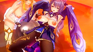 Genshin impact, hentai uncensored, hardcore sex