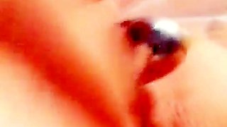 Big boob brunette masturbates on webcam