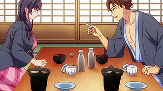 Hentai: Busty Housewife Gets Her 1st Swinger Experience, Having Fun With Her Bestie's Husband