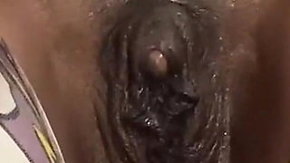 Stimulating My Big Clit Slapping My Pussy Intense Moaning Squirting Orgasms