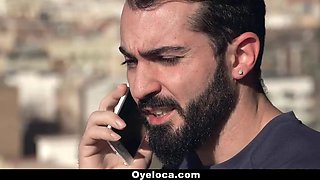 Oyeloca - mexican cleaner (Liz Rainbow) cleans house and pecker!