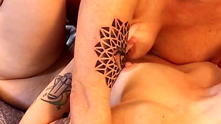 Threesome Lesbian Action Triple the Fun