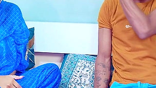 Naughty Devar Trying to Seduce Her Bhabhi on the Bed