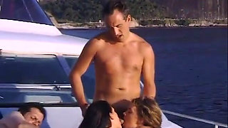 Ines and Yelena Schieffer Share A Facial onboard In A MMFF Foursome