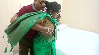 Indian Innocent Bhabhi Sucked and Fucked While Talking Sex Story in Mobile