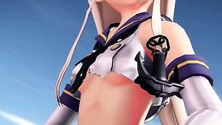 Horny 3D punk rock stud getting fucked hard anally