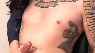 Interrogation Ejaculation Featuring Sinn Sage, Drake Man O'war