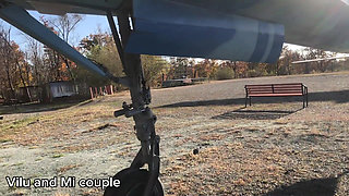 Pounding Vilu Vidish in the Public Toilet