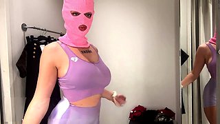 Gym girl, 20 year old, big natural boobs