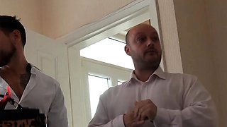 Bathroom sex with a wife Elicia Solis in a new house