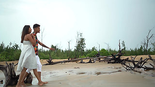 Had hardcore sex with girlfriend on the beach ( Tejaswini )