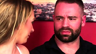 CFNM classy ladies playing with cock