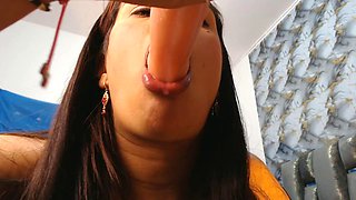 SUCKING IT AT HOME ON MY PHONE