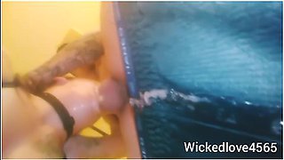 Sloppy deep throat leads to messy creampie explosion