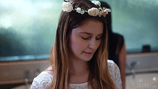 Pure Taboo Bride Bunny Colby's Repressed Lesbian Desires Ravished by Stepsister-in-law Alex Coal