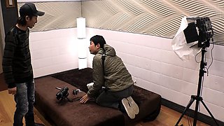 Blonde teen in panties