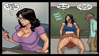 Mexican Spitfire's Upskirt Adventure: College Campus, HD-TV!