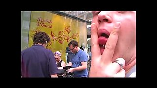 Italian Excuse Me 2 - Outdoor Sex with Harmony Rose & Christian Clay - Blowjob, Creampie, Sex Toy Action