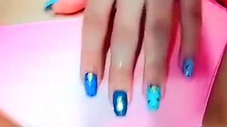 Stunning close up pussy toying action from busty solo beauty