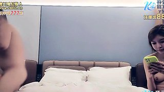 Amateur Asian College Teen Gives Blowjob