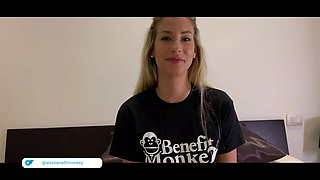 Blonda Shona River gets labia and ass eaten hard by italiano deepthroat fellatio Cum In Mouth swallow – benefit monkey