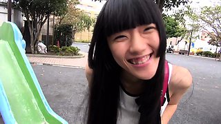 Shiori Usami Randy Japanese Teen Fingered