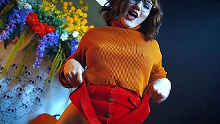 Mexicana blowjob with her big boobs