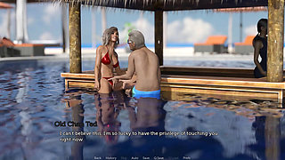 Tacos Cuck Watches His Wife Giving Pussy to an Old Chap and Deepthroating His Cock by the Pool - Episode 90