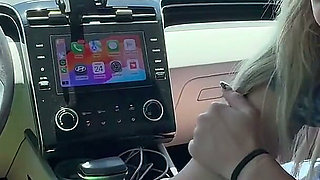 Sneaky Car Handjob with Kody Evans