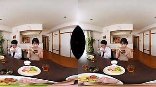 Passionate Asian beauty explores intense VR sensual pleasures