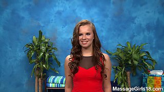 Jillian Janson's Brunette Massage Sparks Wild Mature Heat