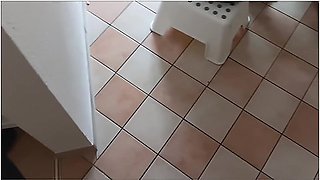 She Loves That I Pee On Her While She Does Housework