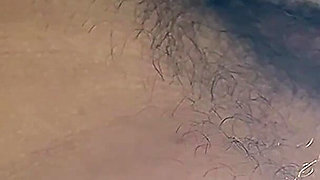 18-year-old Virgin Behind. a Huge Dildo Rubs Her and Makes Her Cum!!!!