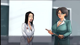 Tori's secret summer office affair revealed in Summertime Saga