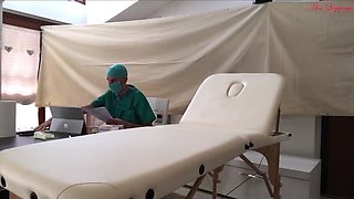 Italian MILF Doctor Facial Cumshot - CandyGanja420 Blowjob & Handjob