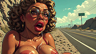 Vintage Style Cum Lover Art