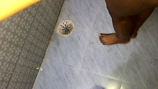 My Bangladeshi Stepmom Was Going to Toilet, I Show She Didn't Close the Toilet Door Then I Fucked Her at Toilet