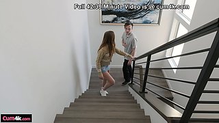 Spinner Cum Slut Rides Fat Dick After Cuck Boyfriend's Cock Fails Her