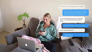 Tatum Christine Gets Fucked By A Dildo In Fantasy Of