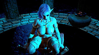 3D Elf Loves Big Dick - Uncensored Hentai Animation (episode 2)