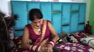 Desi Bhabhi First Time Anal with Devar - Homemade Indian Mom Stepson Sex in Hindi