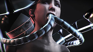 Eva Special Delivery - Futa Sex Robot Fucks Her 3D Animation