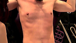 Lady Zara Miss Alessa Milano Tickling at the Cross