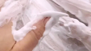 Kinky Stepsister Loves to Shave Her Brother's Hairy Ass POV