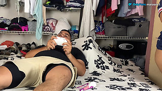 Please don't cum! Girl gets fucked after her boyfriend's party