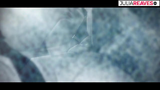 Lady in Suspenders in the Riding Position